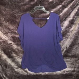 Royal Blue Blouse